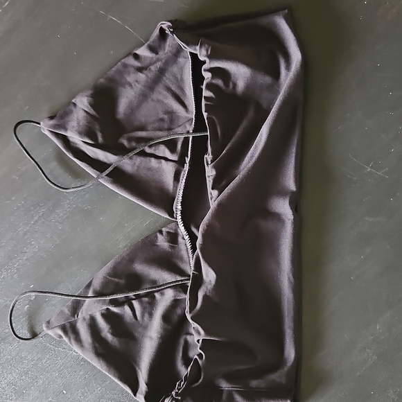 SHEIN Charcoal Bandeau Bralette - Picture 2 of 2